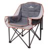 SUNNYFEEL Oversized XL Padded Camping Chair, Portable, Folding, Large Camp Lounge Chairs, Outdoor Sofa Chair High Back for Fishing, Patio Party, Lawn