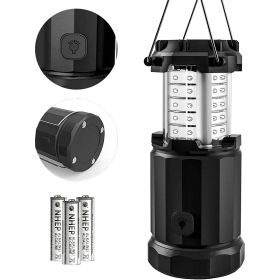 Etekcity LED Camping Lantern Magnetic Lights, Brightness Control with Batteries, Collapsible