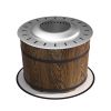 Outsunny Smokeless Fire Pit with Fireproof Mat, 20" Barrel Style Portable Wood Burning Firepit