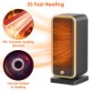 500W Portable Electric Heater PTC Ceramic Heating Space Heater Overheating Tip Over Protection