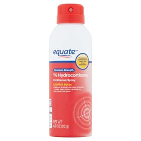 Equate Maximum Strength Anti-Itch Continuous Spray; 4.0 oz